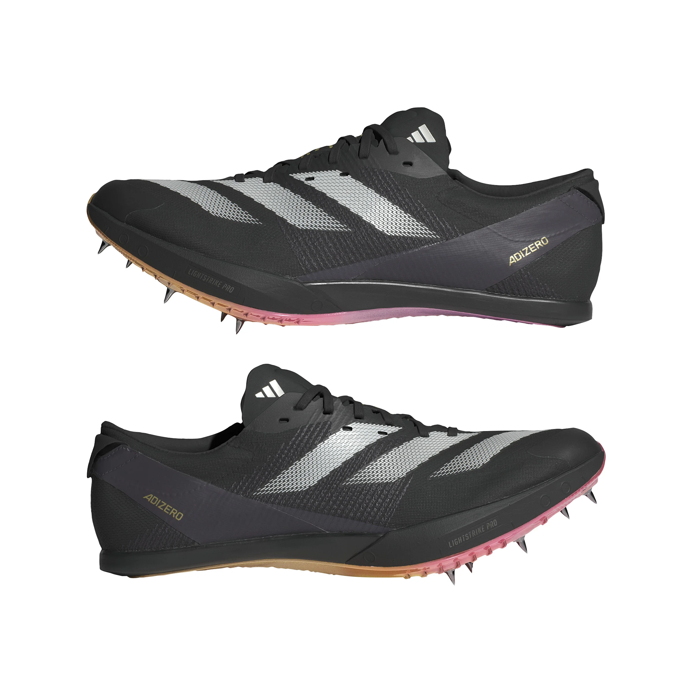 Scarpe ADIZERO FINESSE IF1151 - Core Black / Zero Metalic / Spark - LIMITED PARIGI - immagine 9