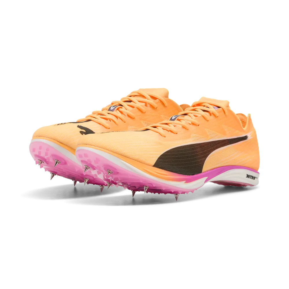 Scarpe con tacchetti Mid Distance NITRO™ Elite 3 unisex - 311855-01 - SUN STREAM / PUREMAGENTA / BLACK - immagine 2