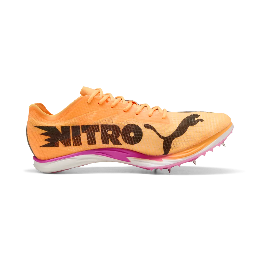Scarpe con tacchetti Mid Distance NITRO™ Elite 3 unisex - 311855-01 - SUN STREAM / PUREMAGENTA / BLACK - immagine 4