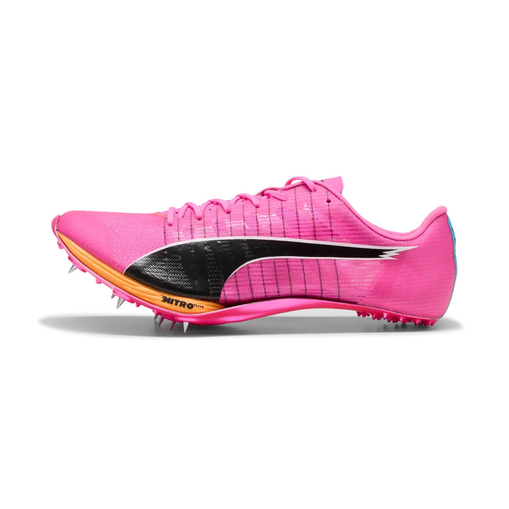 Scarpe con tacchetti Sprint NITRO Elite 2 unisex - 313742-01 - POISON PINK / SUN STREAM / BLACK - immagine 4