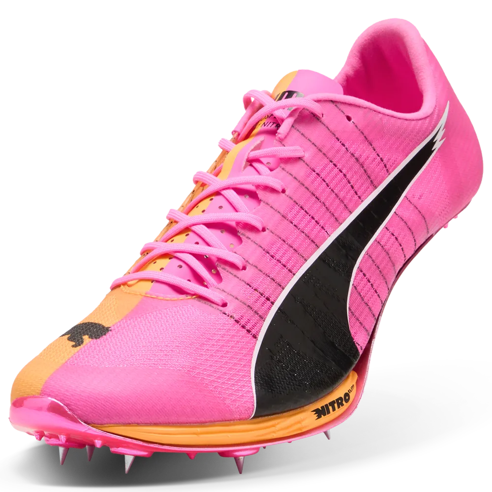 Scarpe con tacchetti Sprint NITRO Elite 2 unisex - 313742-01 - POISON PINK / SUN STREAM / BLACK - immagine 7